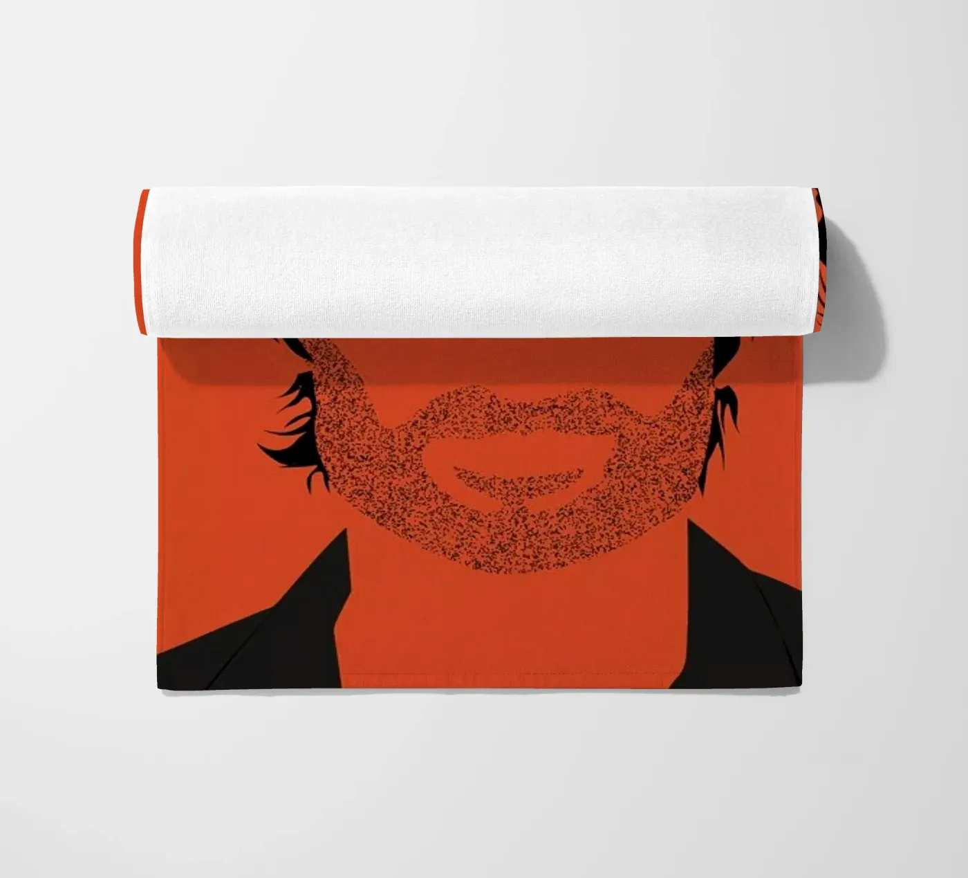 Hank beach towel by Naxart