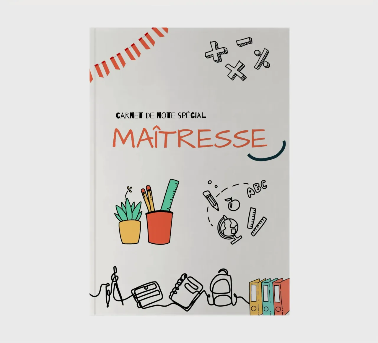Carnet de notes maitresse / maitre carnet de notes de Idées & Création