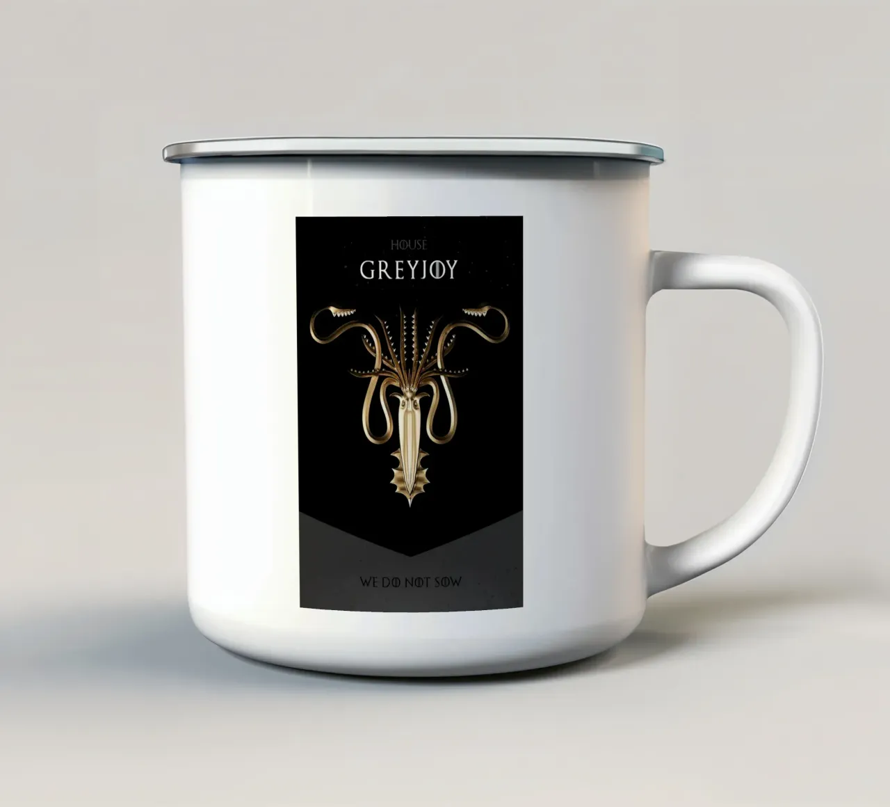 House Greyjoy tazza in smalto da nabakumov