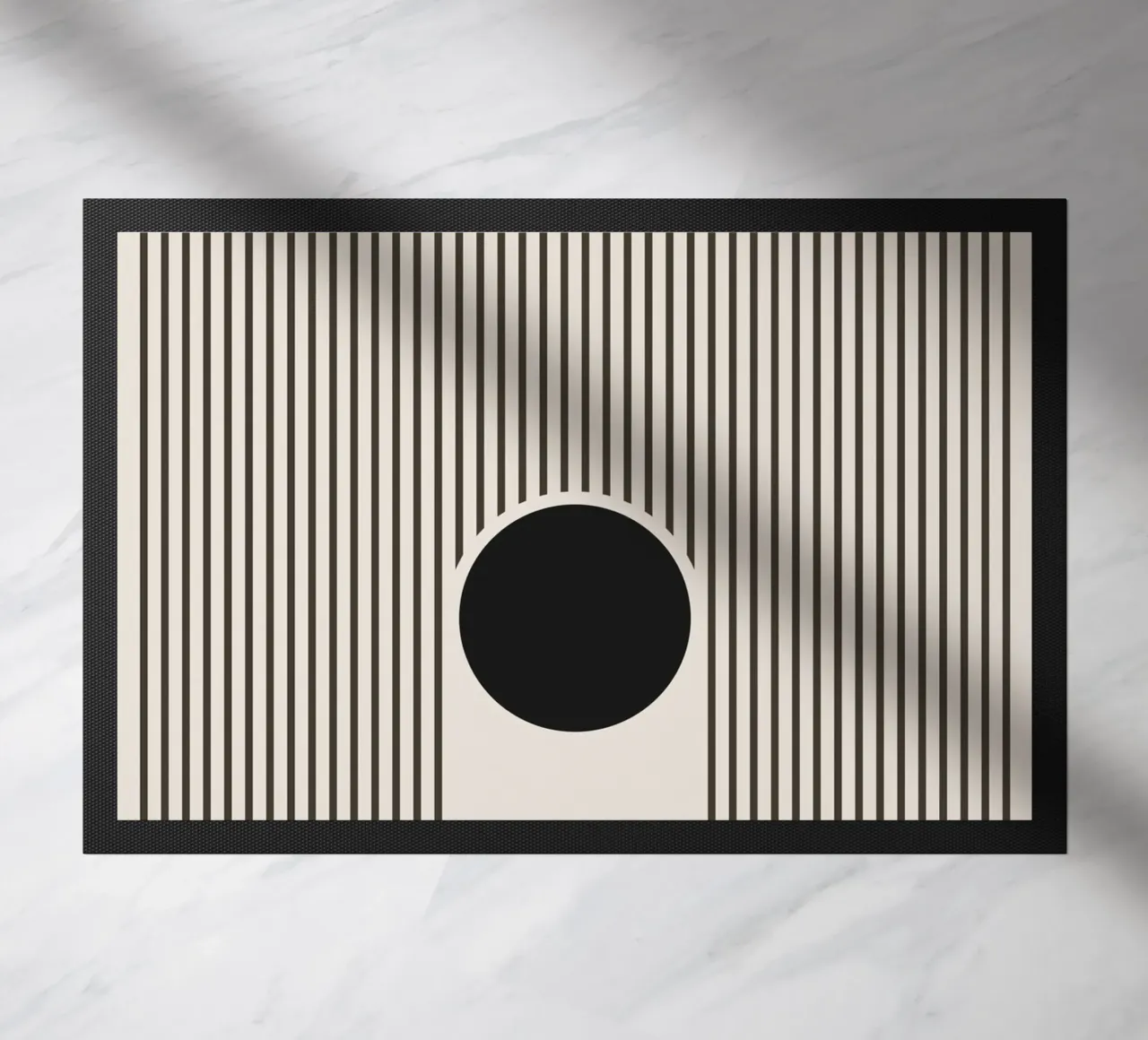 Astratto Boho metà secolo Pattern 31 zerbino da Paigaam Studio