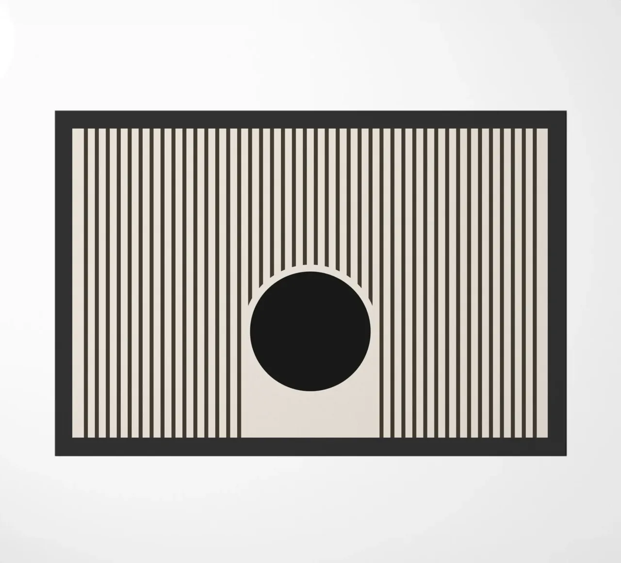 Astratto Boho metà secolo Pattern 31 zerbino da Paigaam Studio