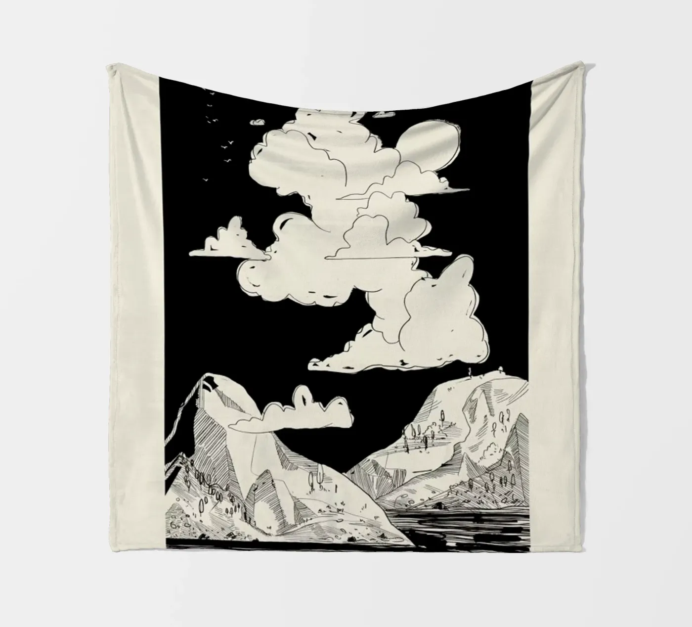 Shapeshifting fleecedeken van Graphite