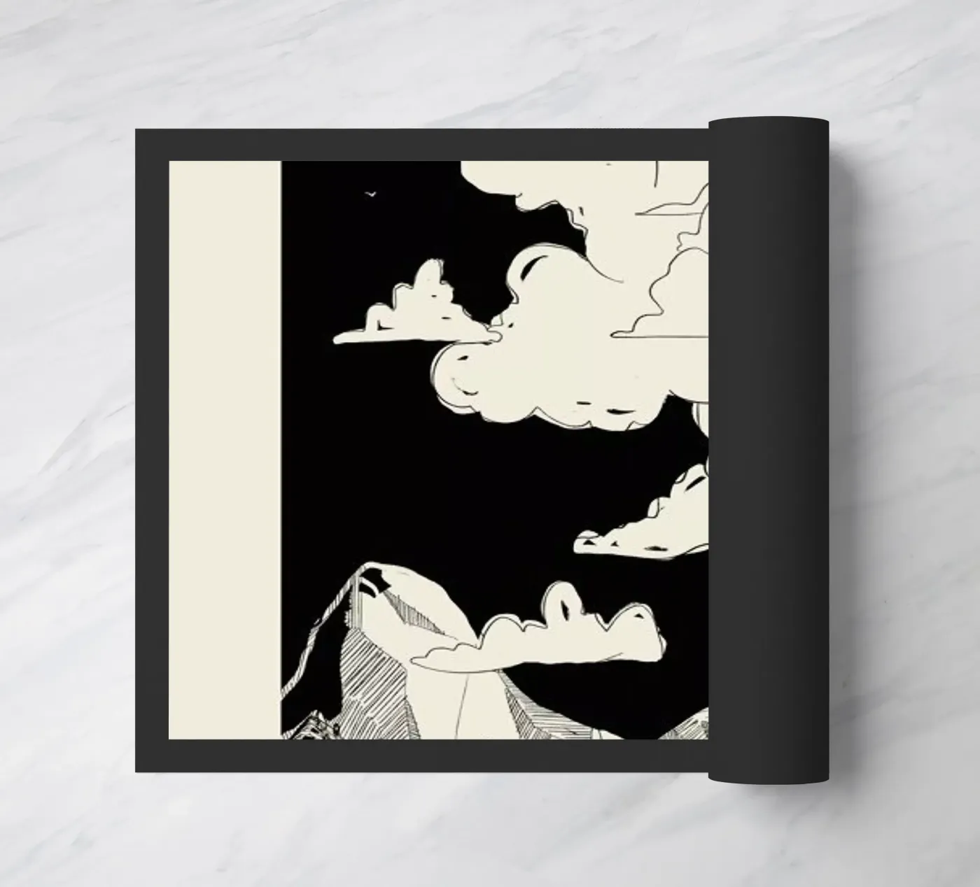 Shapeshifting doormat by Graphite