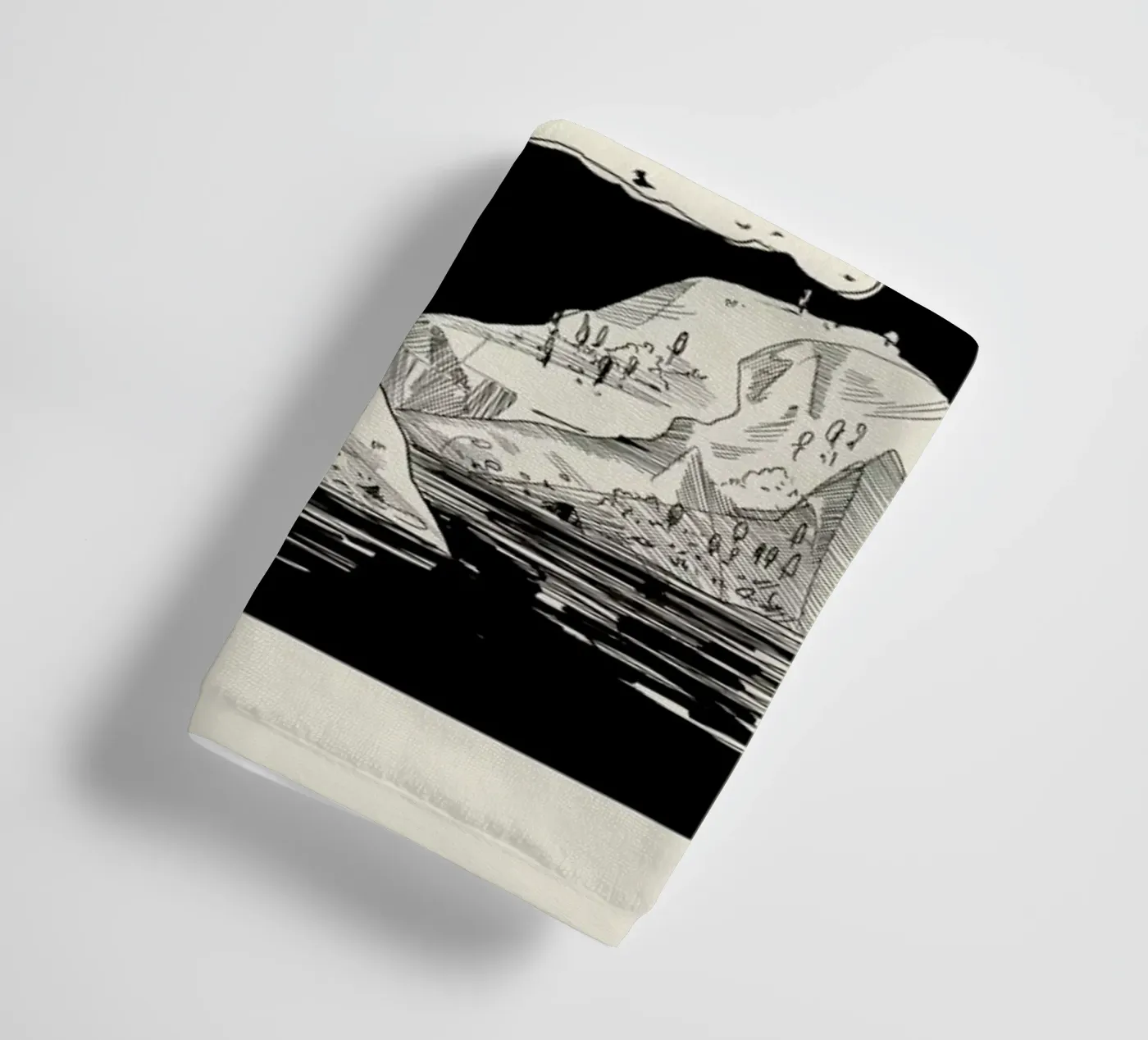 Shapeshifting asciugamano da bagno da Graphite