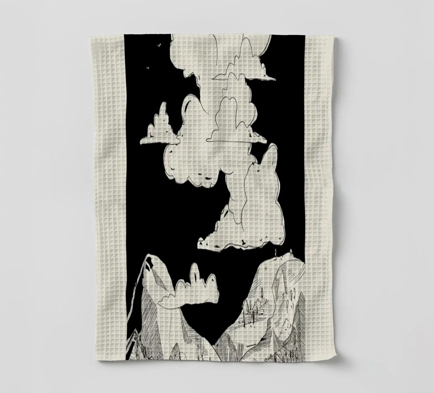 Shapeshifting Geschirrtuch von Graphite