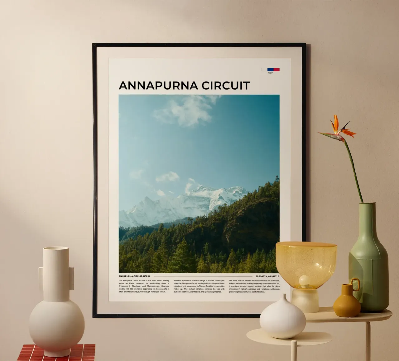 Annapurna III: Typography carta hahnemühle da FujiType