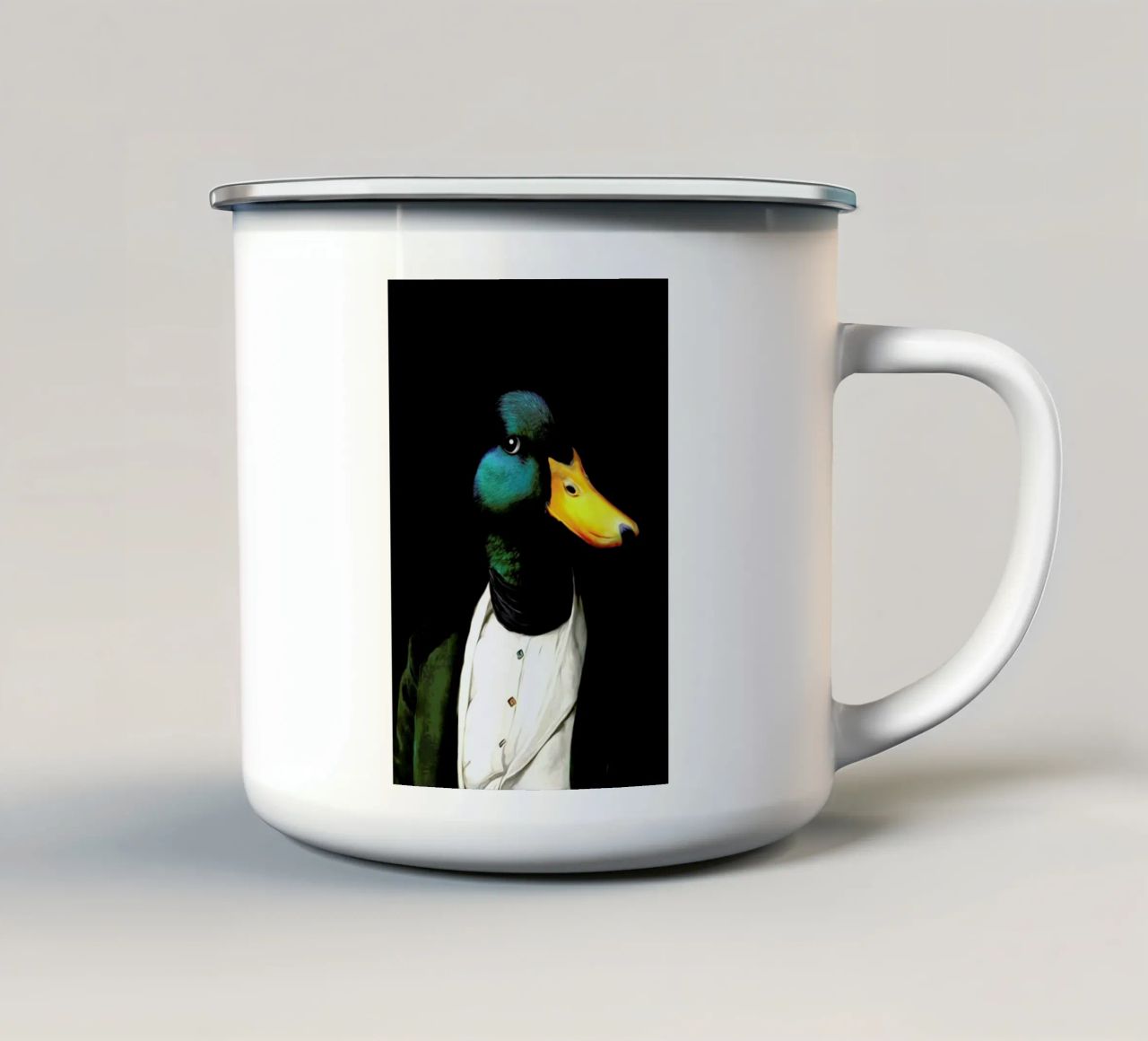 Chuck tazza in smalto da Tein Lucasson
