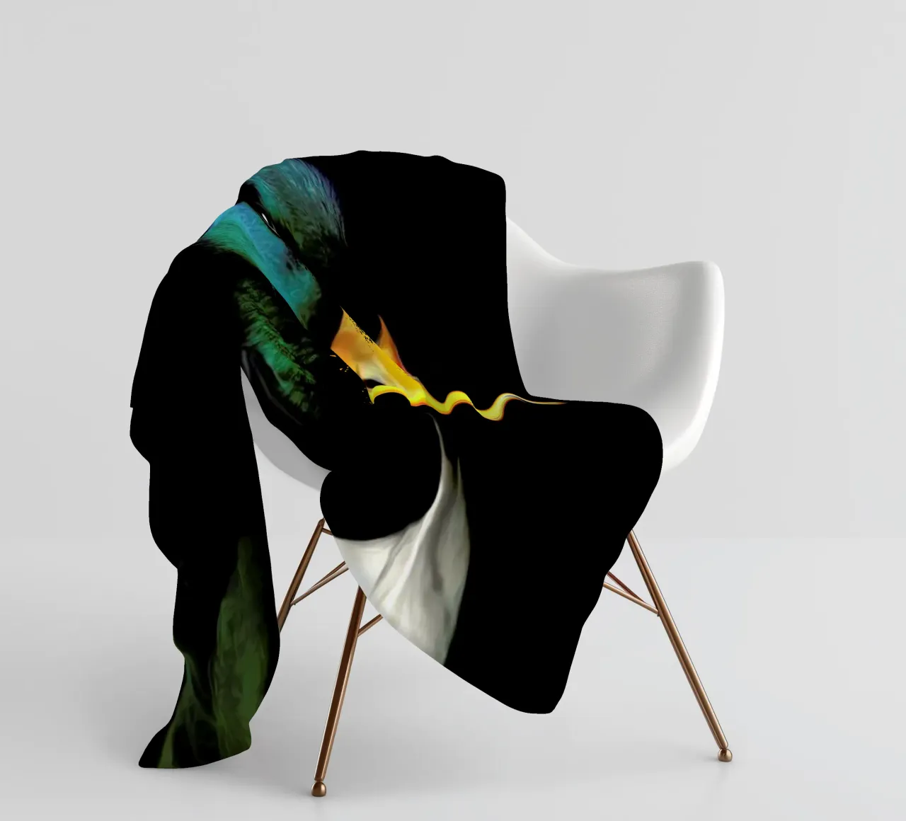 Chuck fleecedeken van Tein Lucasson