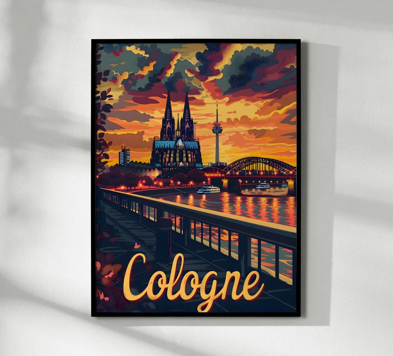 Köln poster de Vintage Travel Art