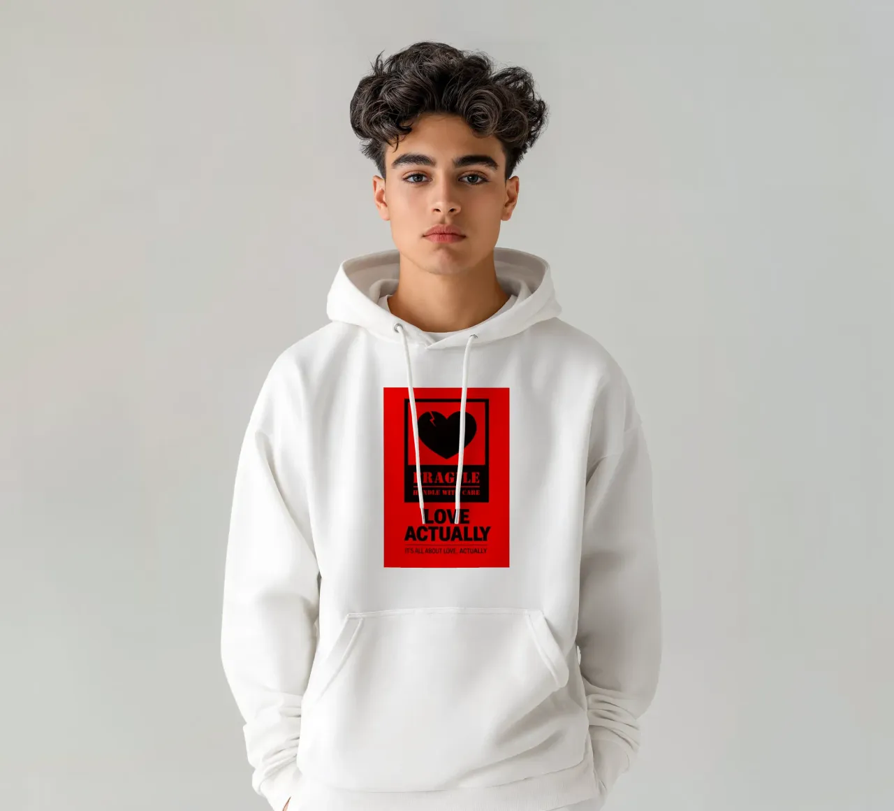 Love Actually Print felpa con cappuccio da MoviesArt
