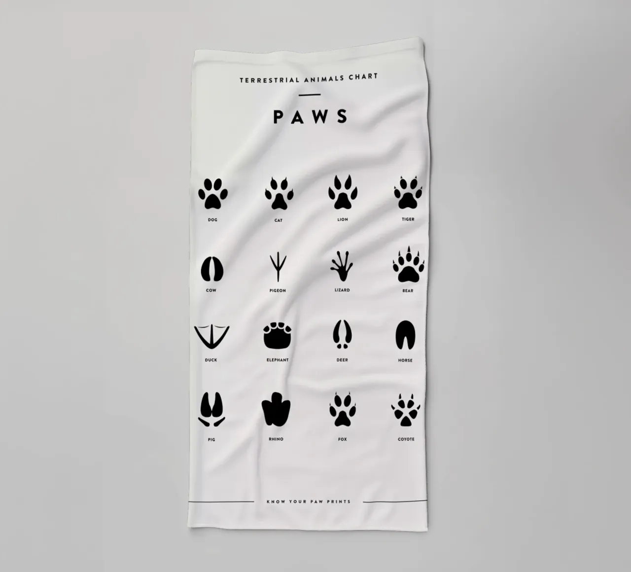 Hakuna Matata 2 asciugamano da bagno da daylight design studio