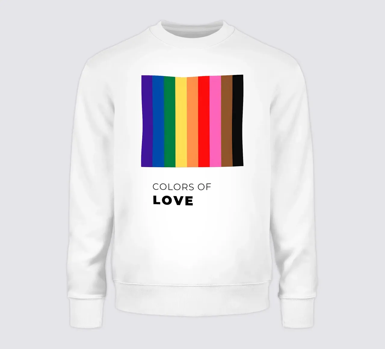 Pride Flag Art felpa da Attaboy Dsgn