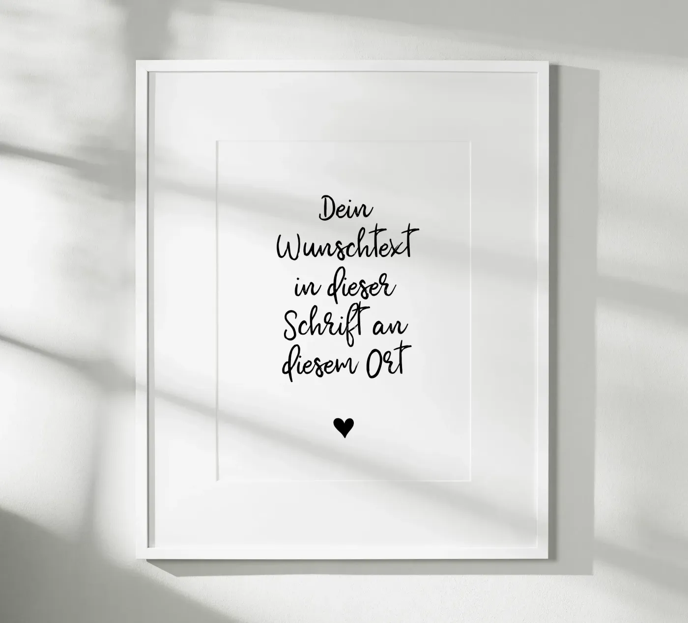 Wunschtext poster da WORTSPIEL