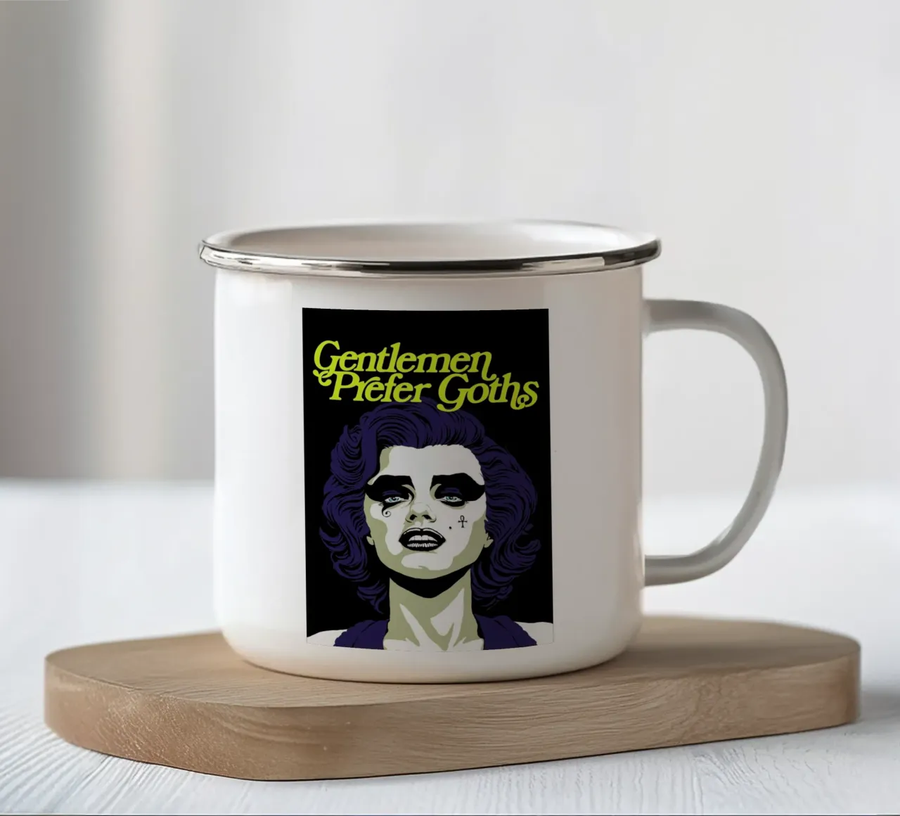 Goths tazza in smalto da Butcher Billy