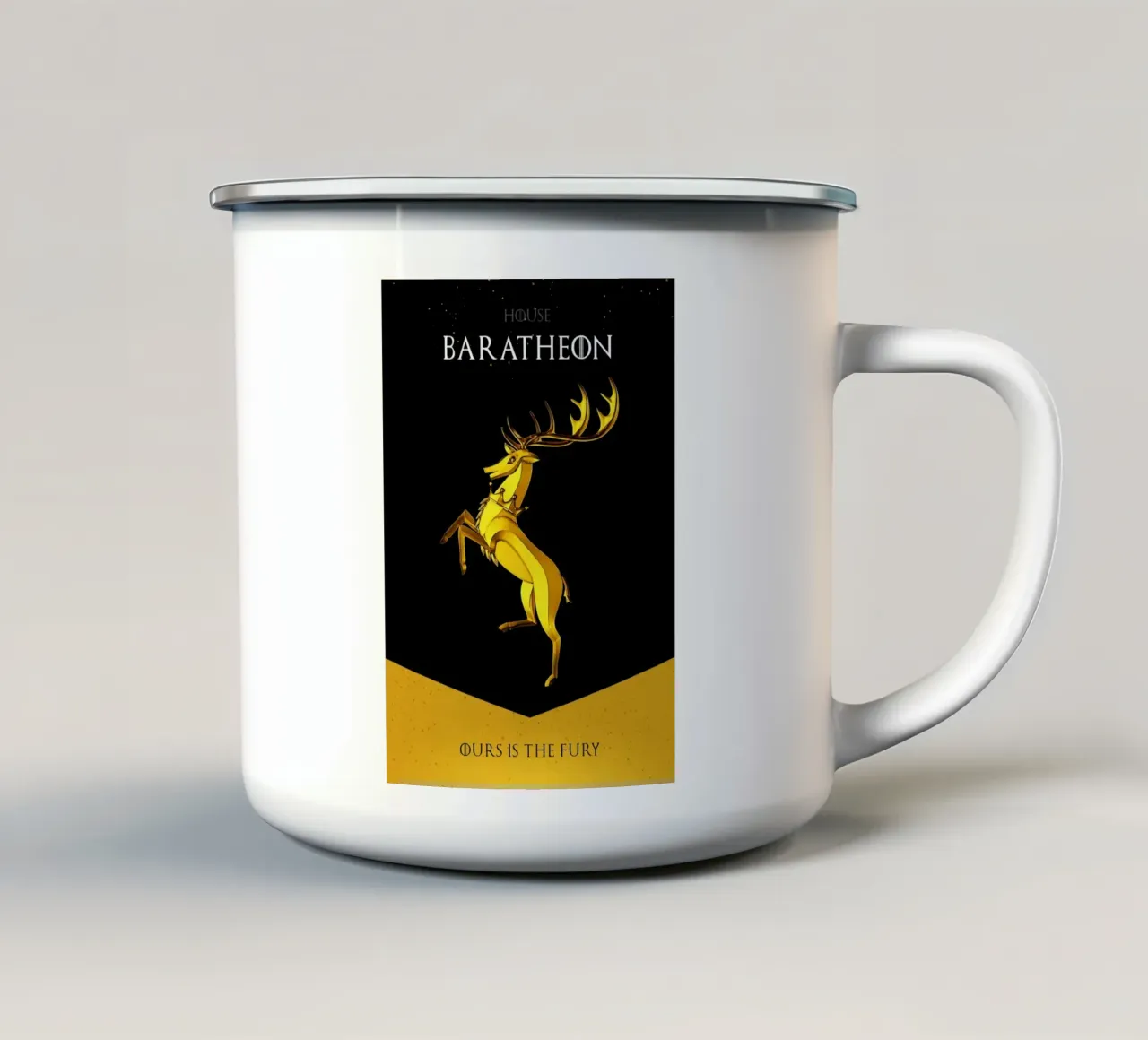 House Baratheon tazza in smalto da nabakumov