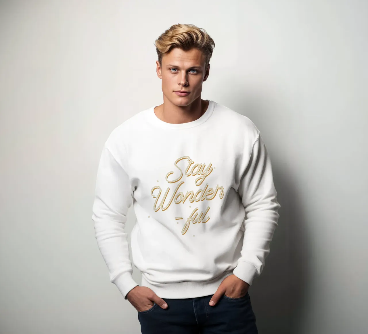 Stay Wonderful sudadera de Gunawan Rb