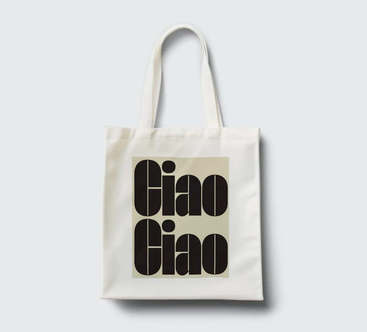 CIAO CIAO borsa in juta da studio salü