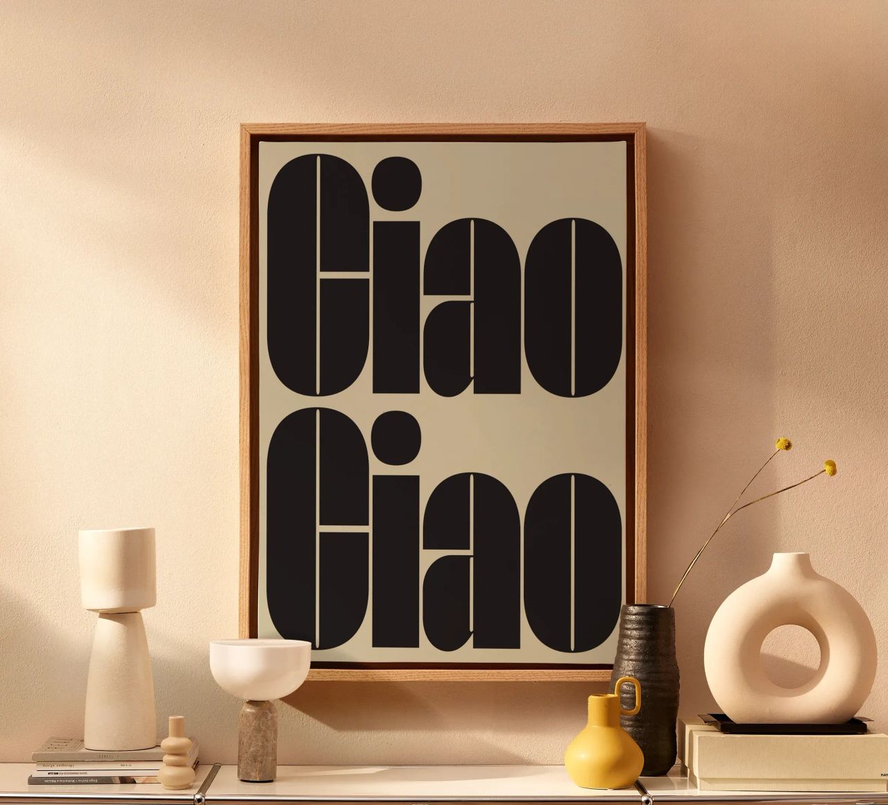 CIAO CIAO lienzo de studio salü