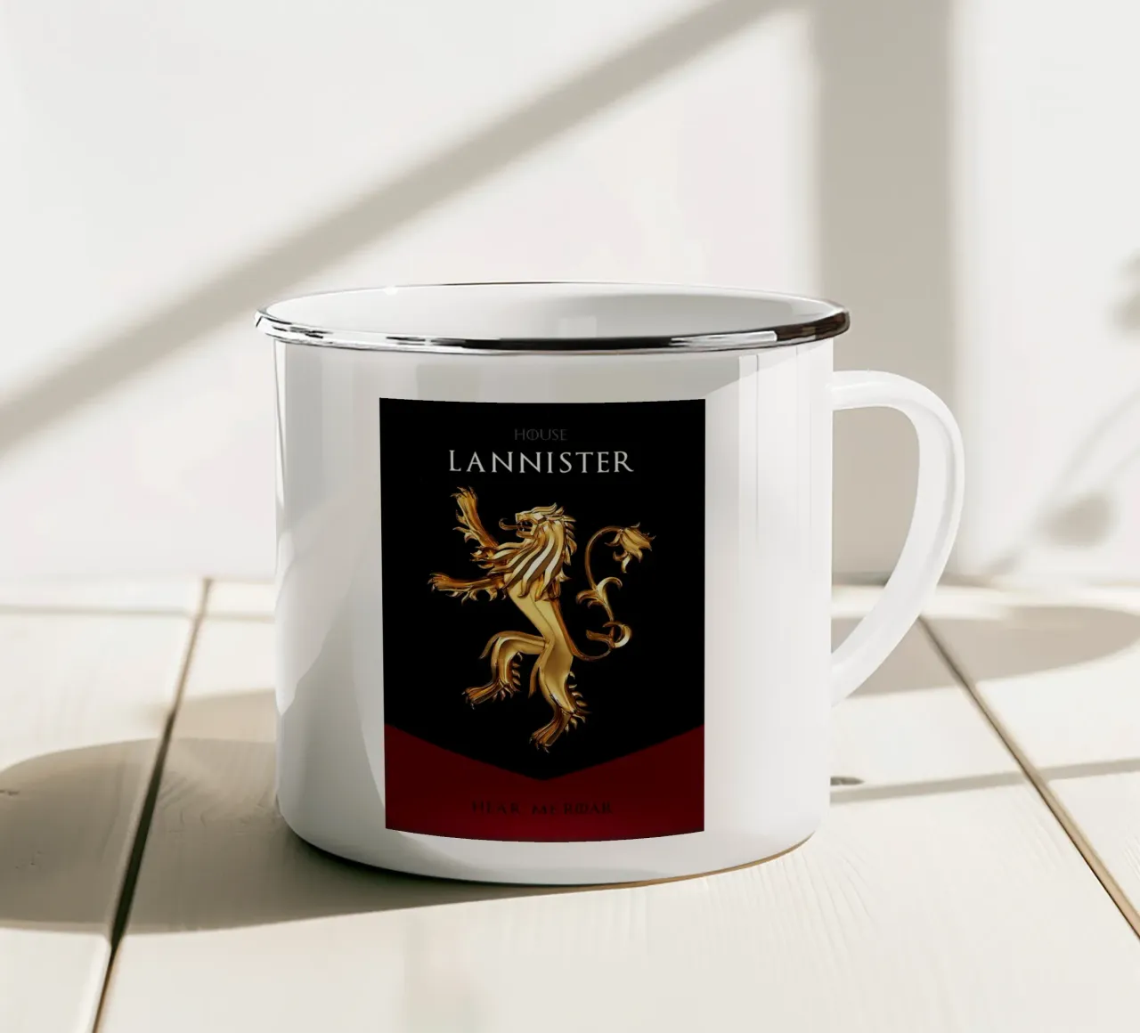 House Lannister tazza in smalto da nabakumov