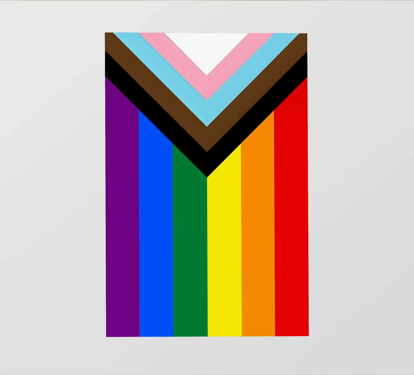 Progress Pride Flag carta da parati fotografica da Attaboy Dsgn