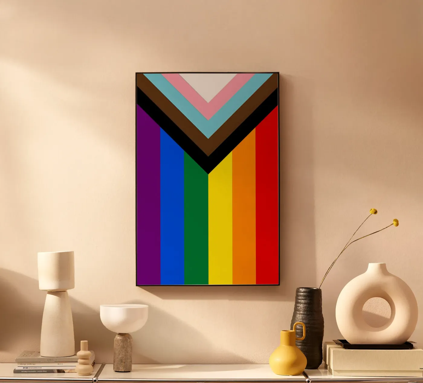 Progress Pride Flag panneau forex de Attaboy Dsgn