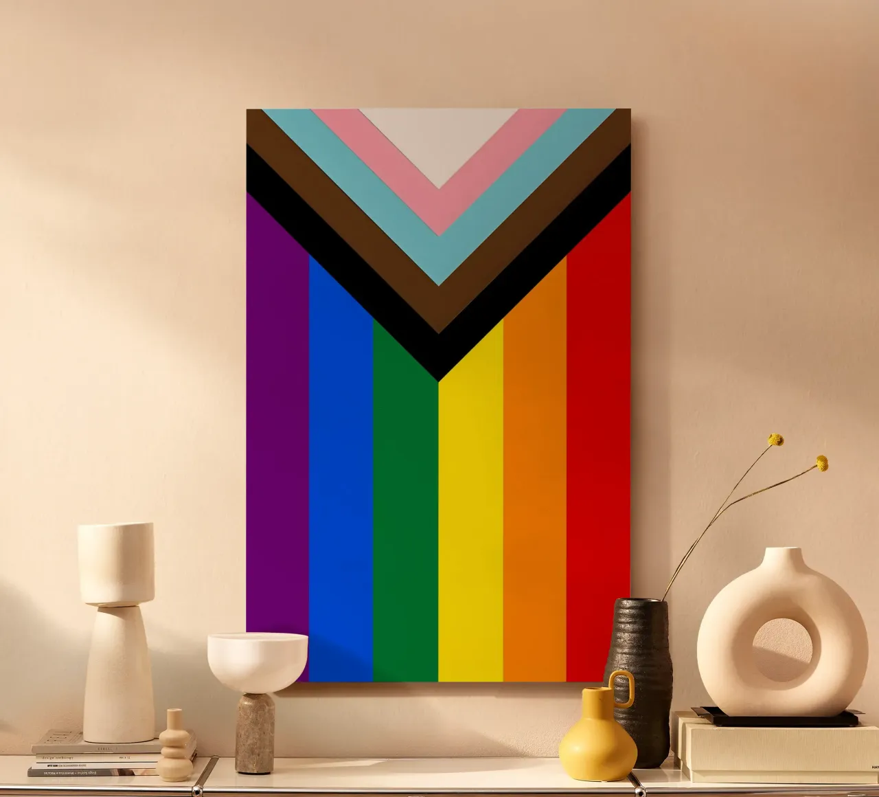 Progress Pride Flag alluminio dibond da Attaboy Dsgn
