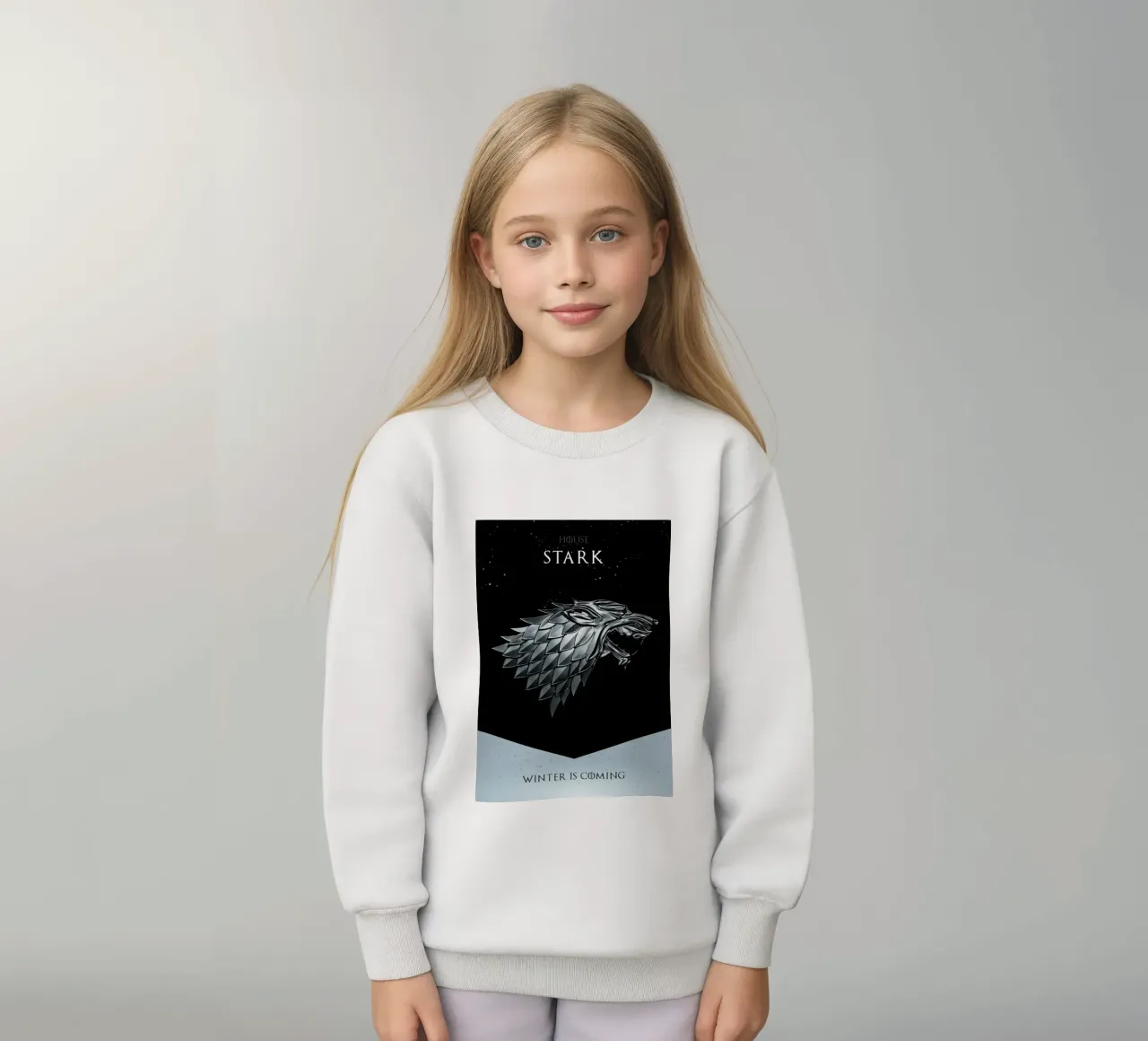 House Stark felpa bambino da nabakumov