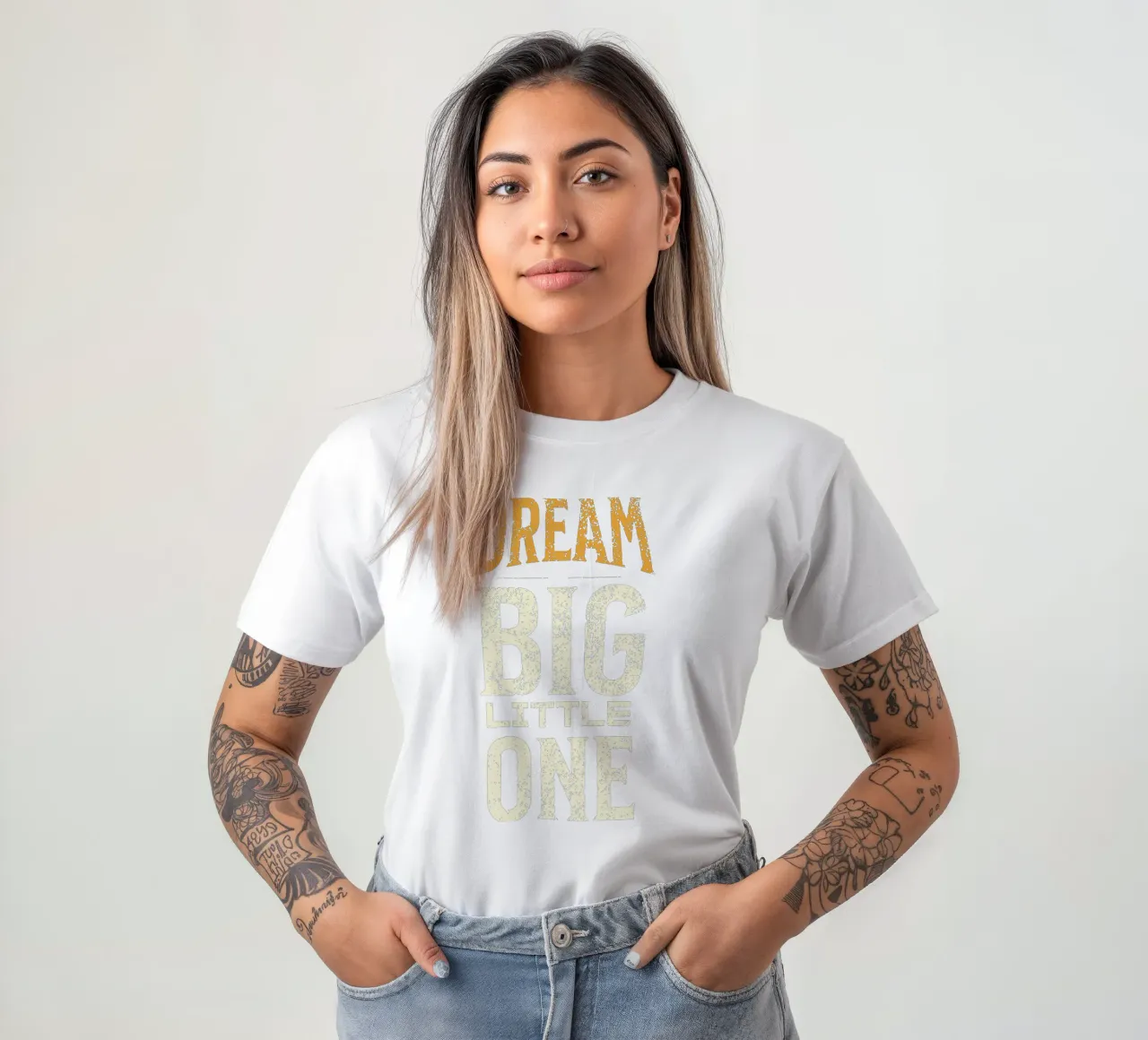 Sogna in grande piccolo t-shirt da Gunawan Rb
