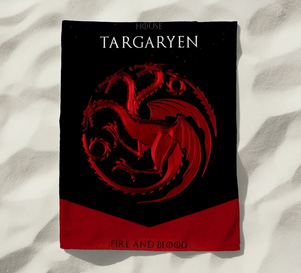 House Targaryen beach towel by nabakumov
