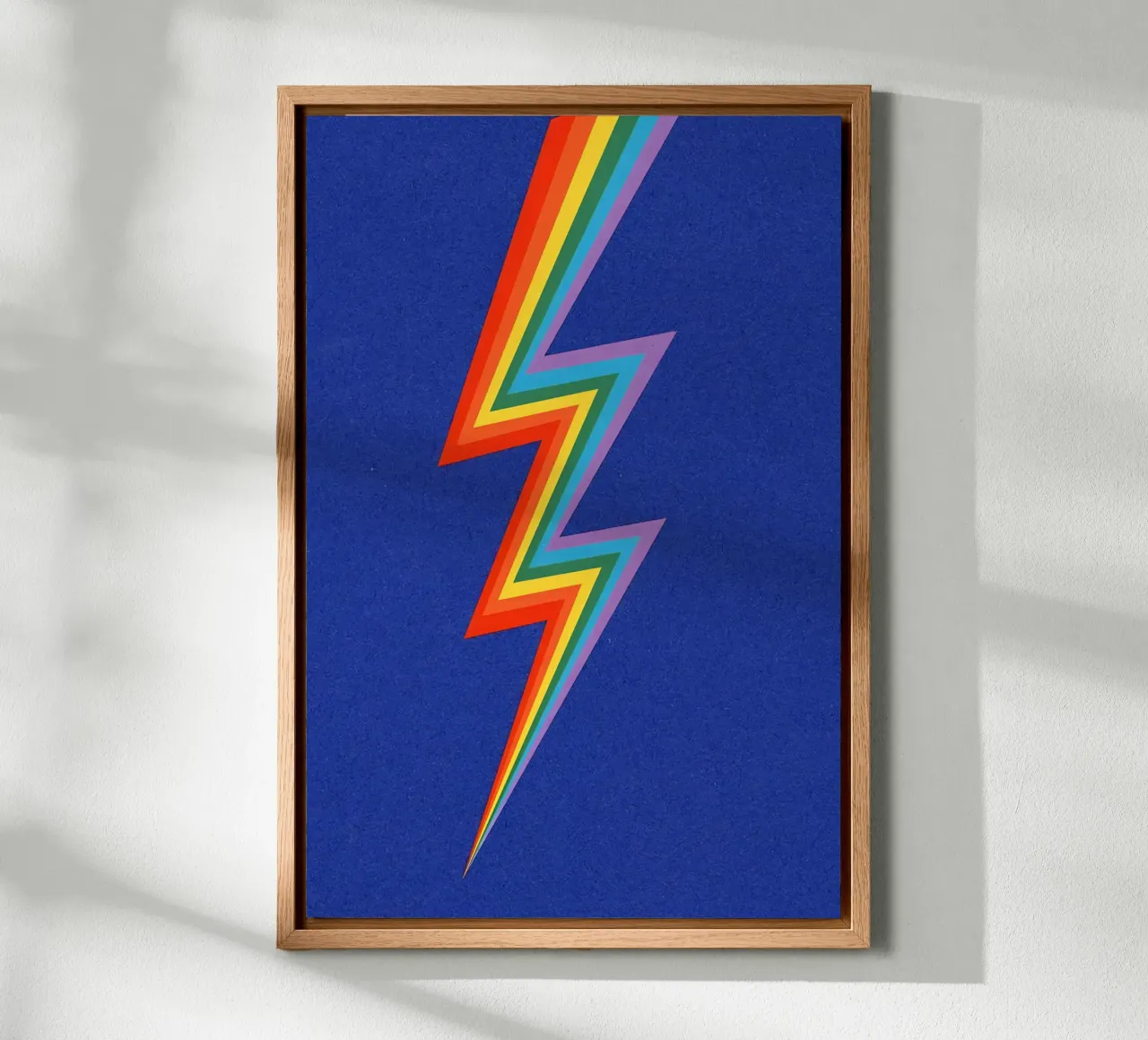 Pride Thunderbolts tela con Cornice a cassetta da Attaboy Dsgn