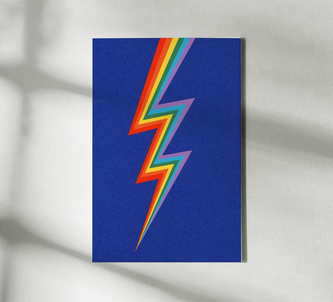 Pride Thunderbolts tela con Cornice a cassetta da Attaboy Dsgn