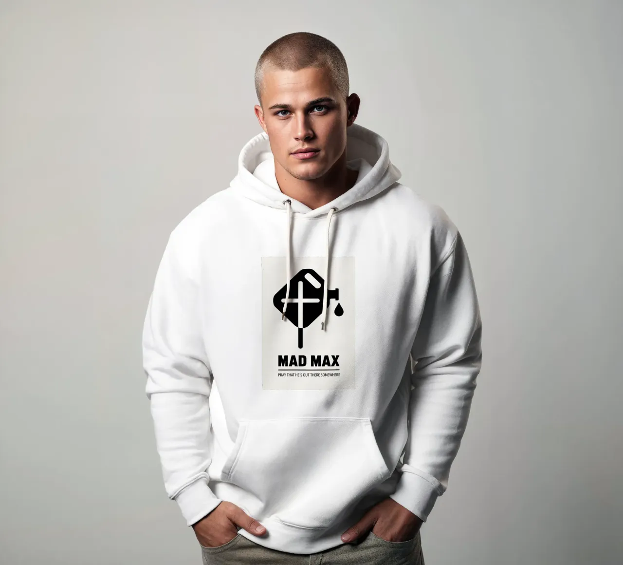 Mad Max Print felpa con cappuccio da MoviesArt