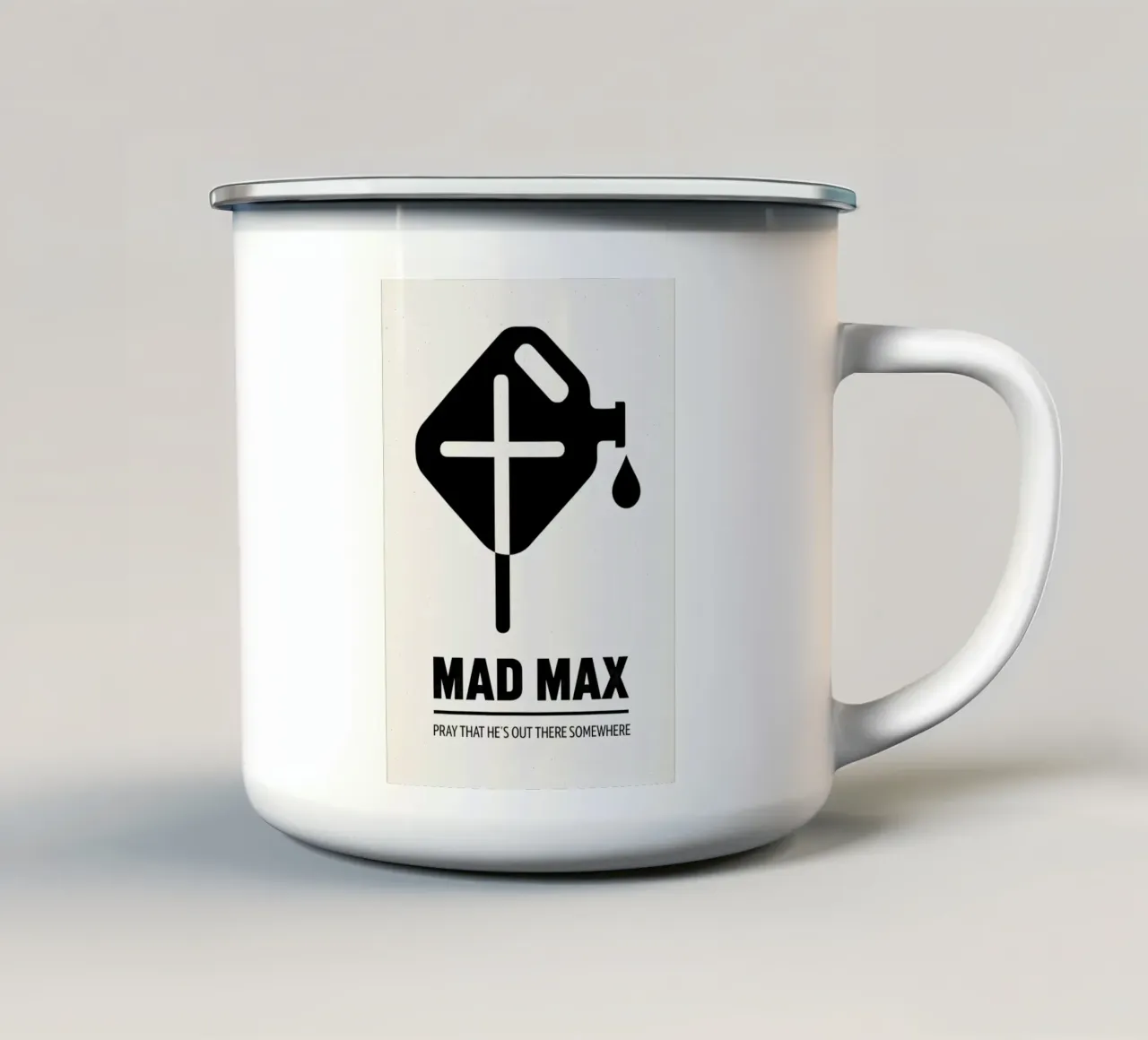 Mad Max Print tazza in smalto da MoviesArt