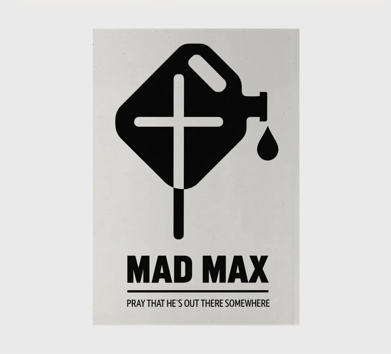 Mad Max Print notebook by MoviesArt