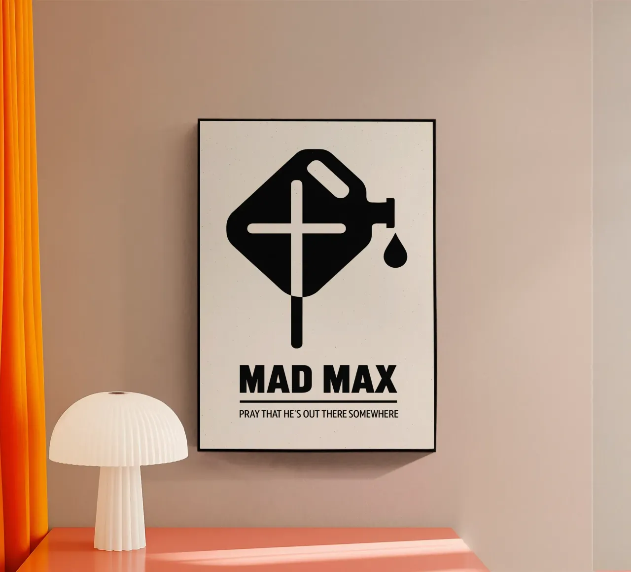 Mad Max Print plexiglass da MoviesArt
