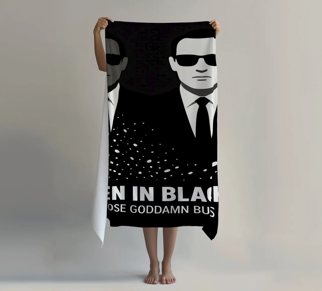 Men In Black Print telo mare da MoviesArt