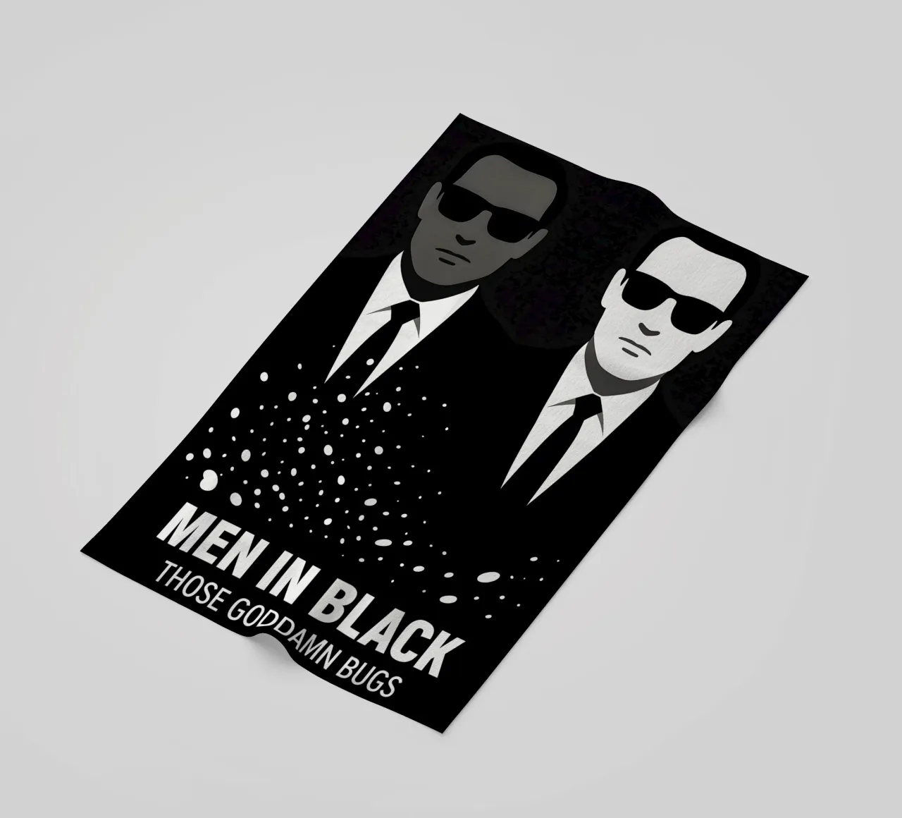 Men In Black Print telo mare da MoviesArt