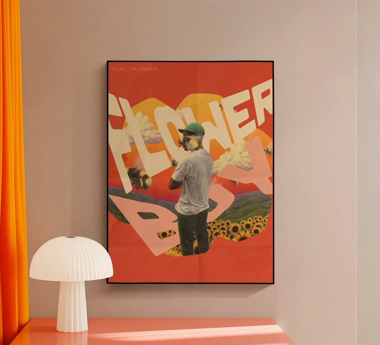 Flower Boy – Tyler, The Creator plexiglass da Attaboy Dsgn