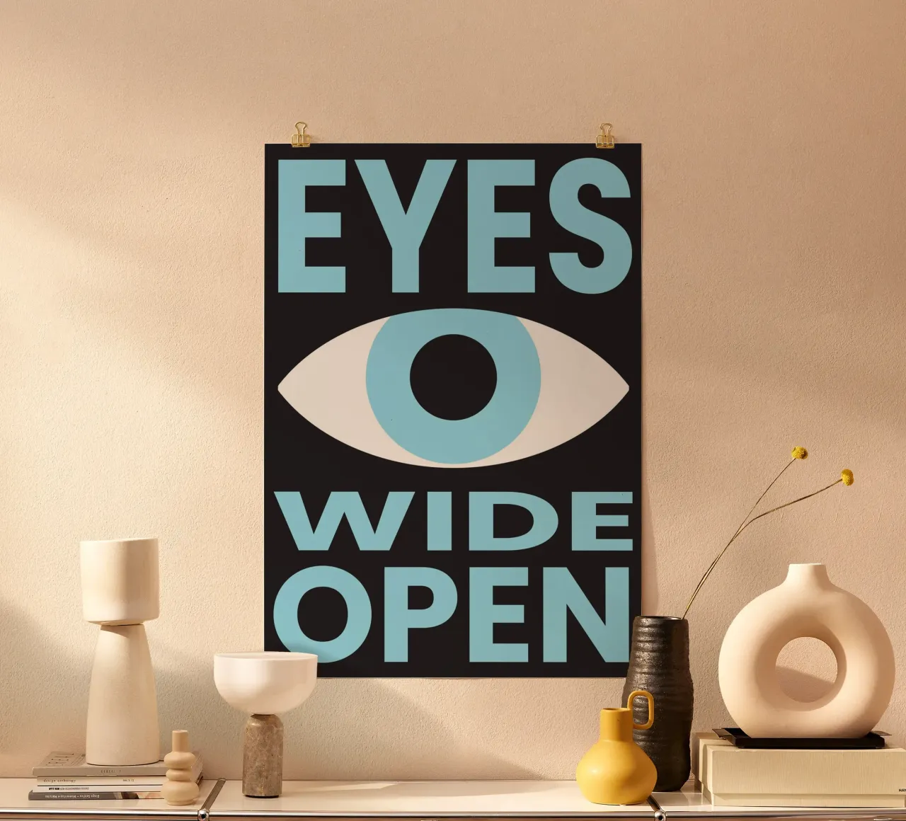 Eyes Wide Open poster da studio salü
