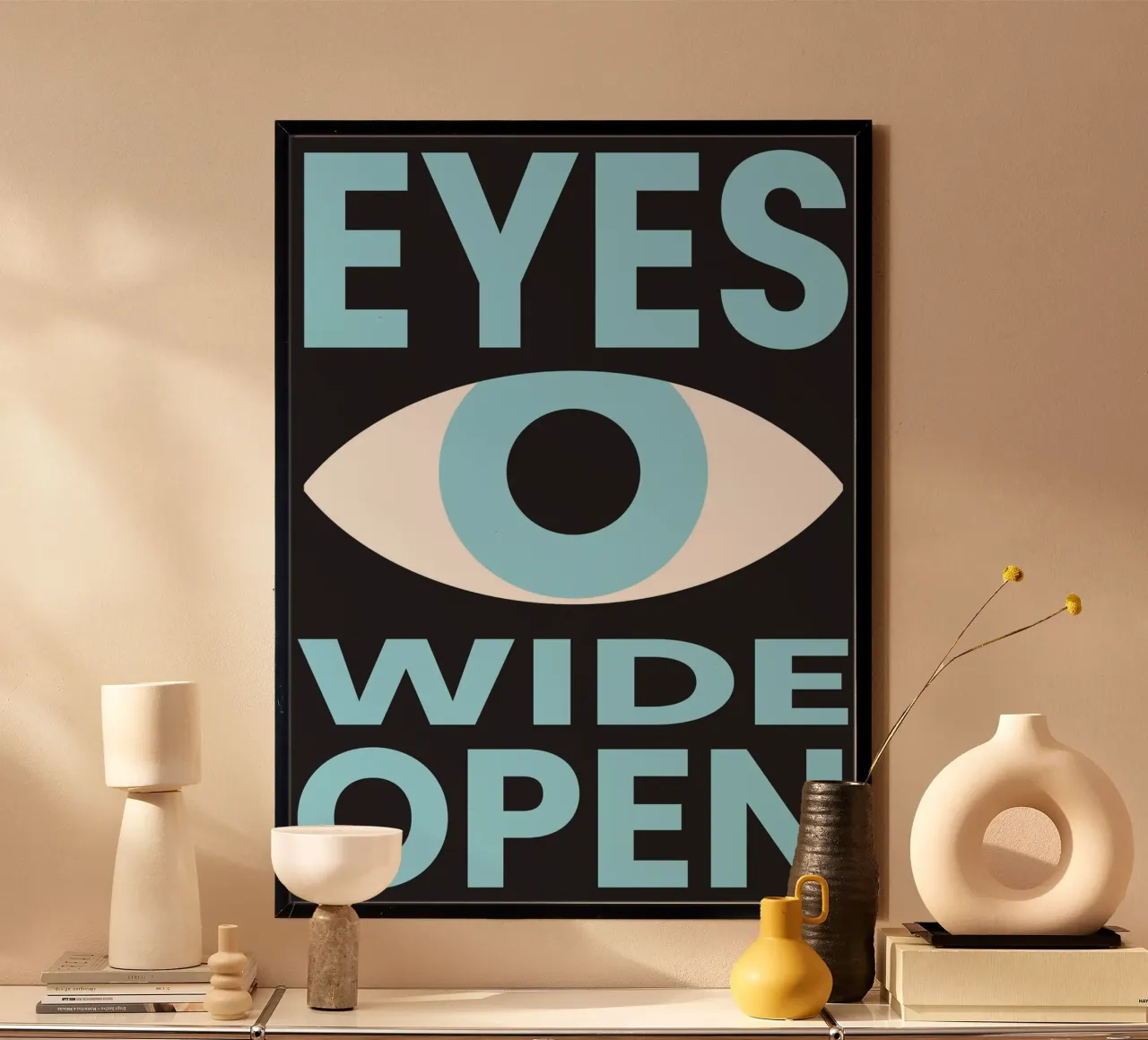 Eyes Wide Open poster da studio salü