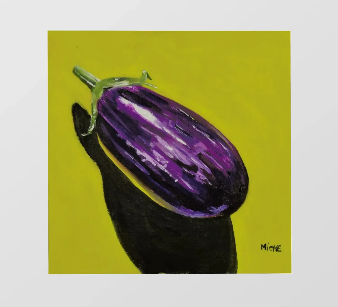 Variegated Aubergine pellicola backlit da Miche Watkins