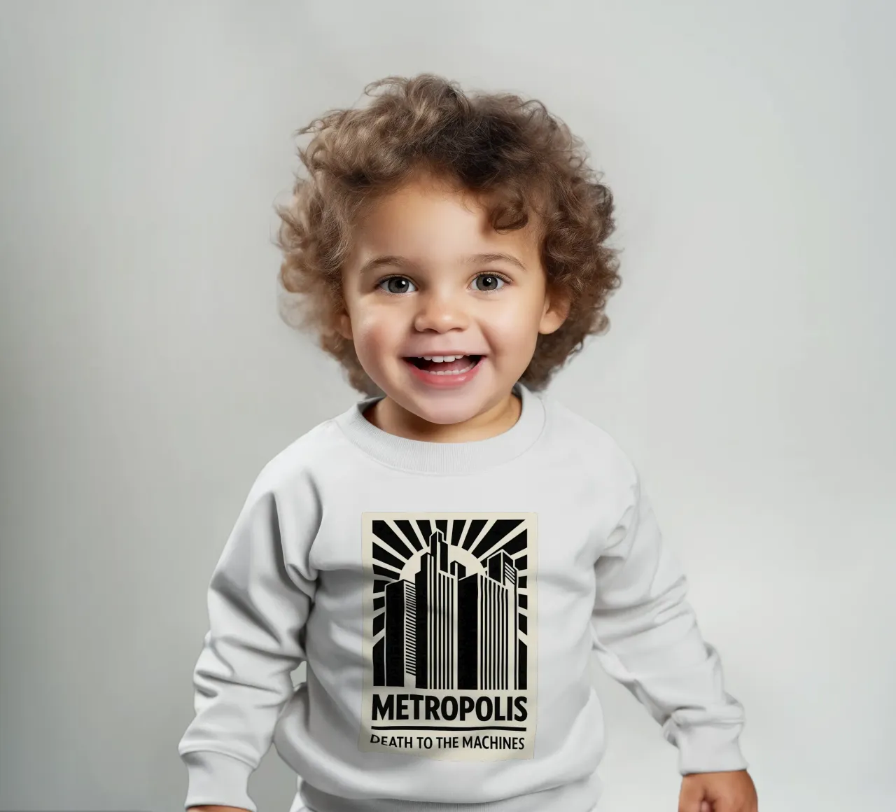 Metropolis Print felpa neonato da MoviesArt