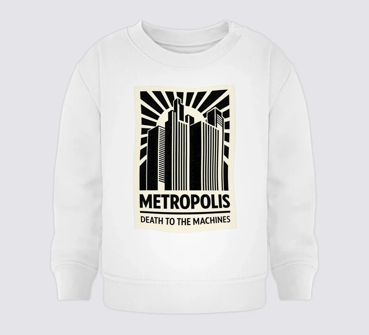 Metropolis Print felpa neonato da MoviesArt