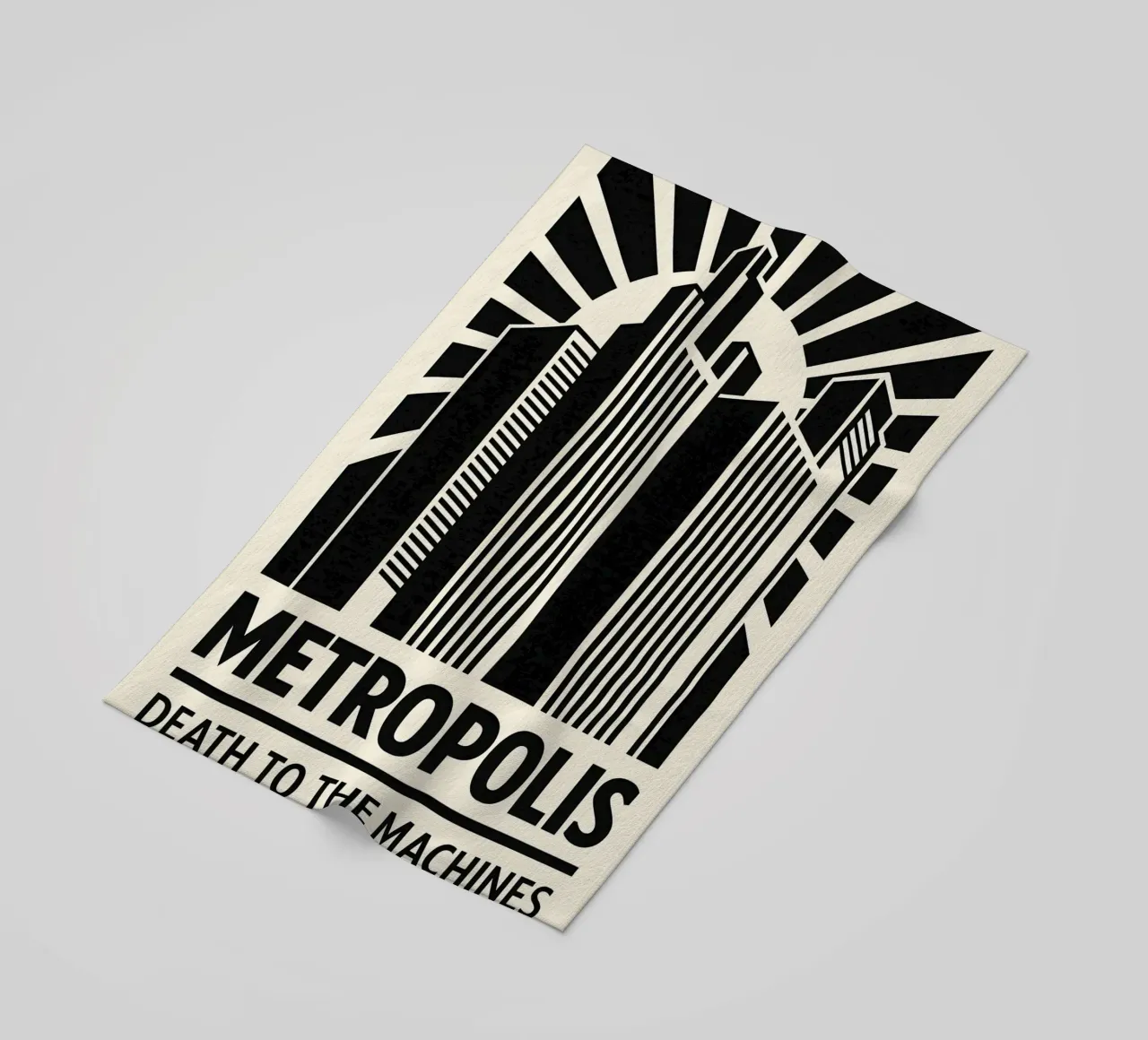 Metropolis Print telo mare da MoviesArt