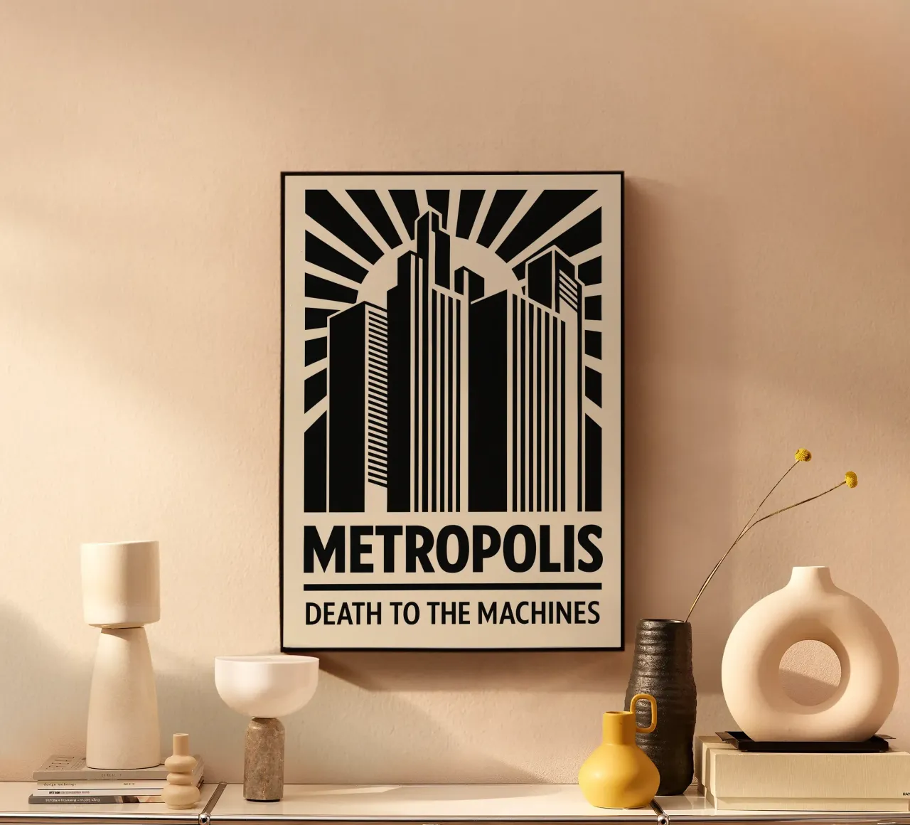 Metropolis Print plexiglass da MoviesArt