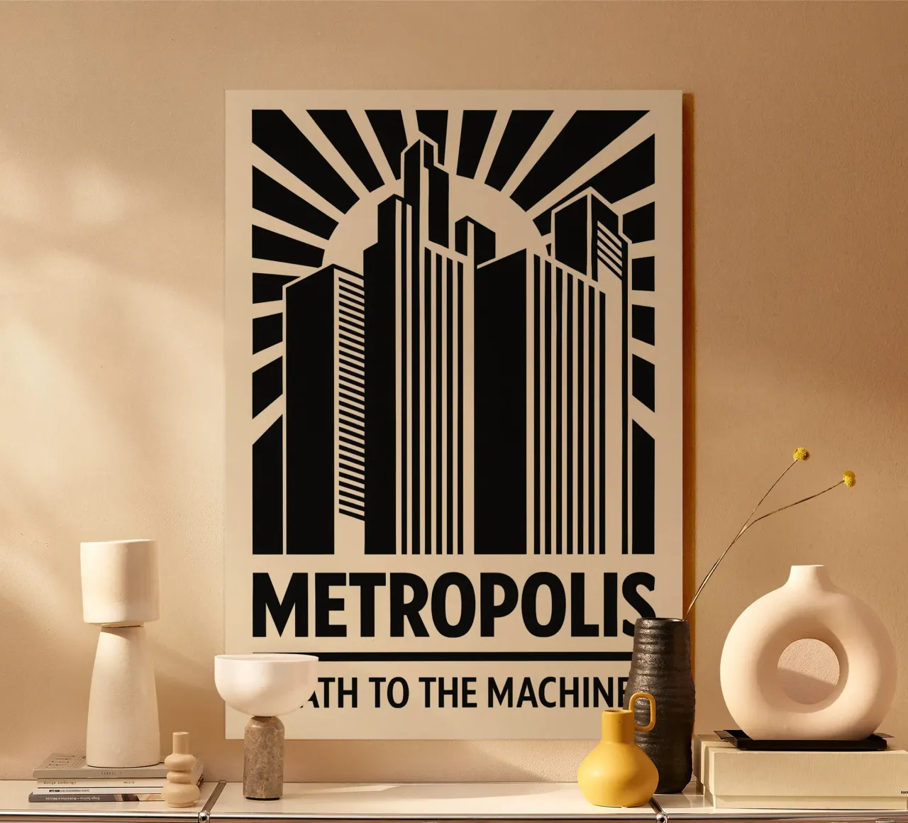 Metropolis Print plexiglass da MoviesArt