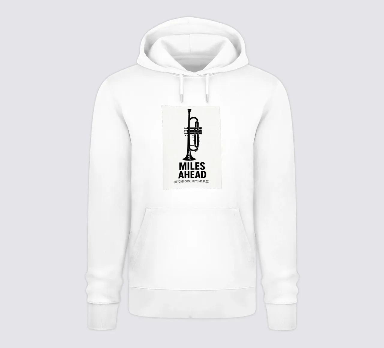 Miles Ahead Print hoodie by MoviesArt