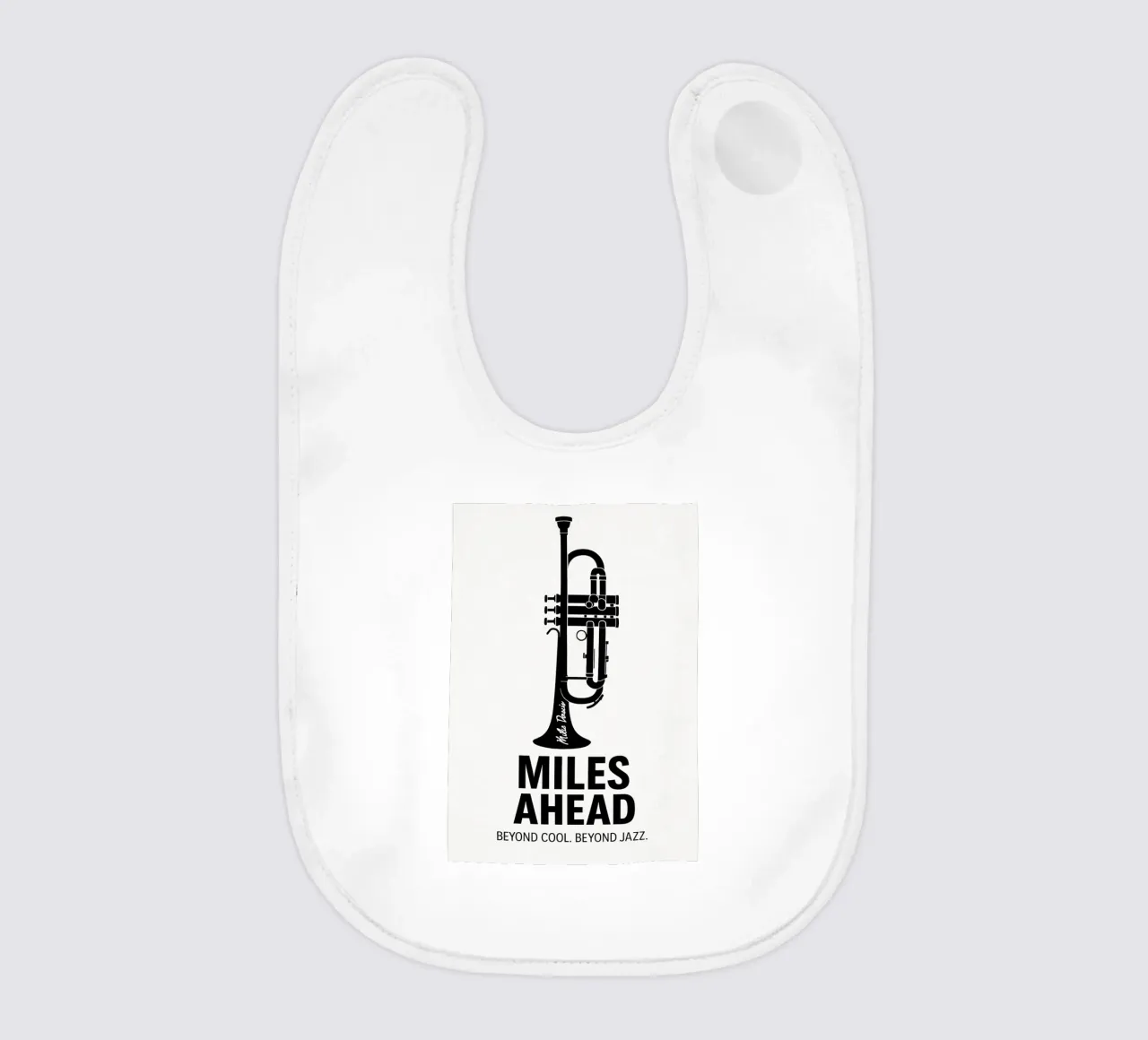 Miles Ahead Print babero de MoviesArt