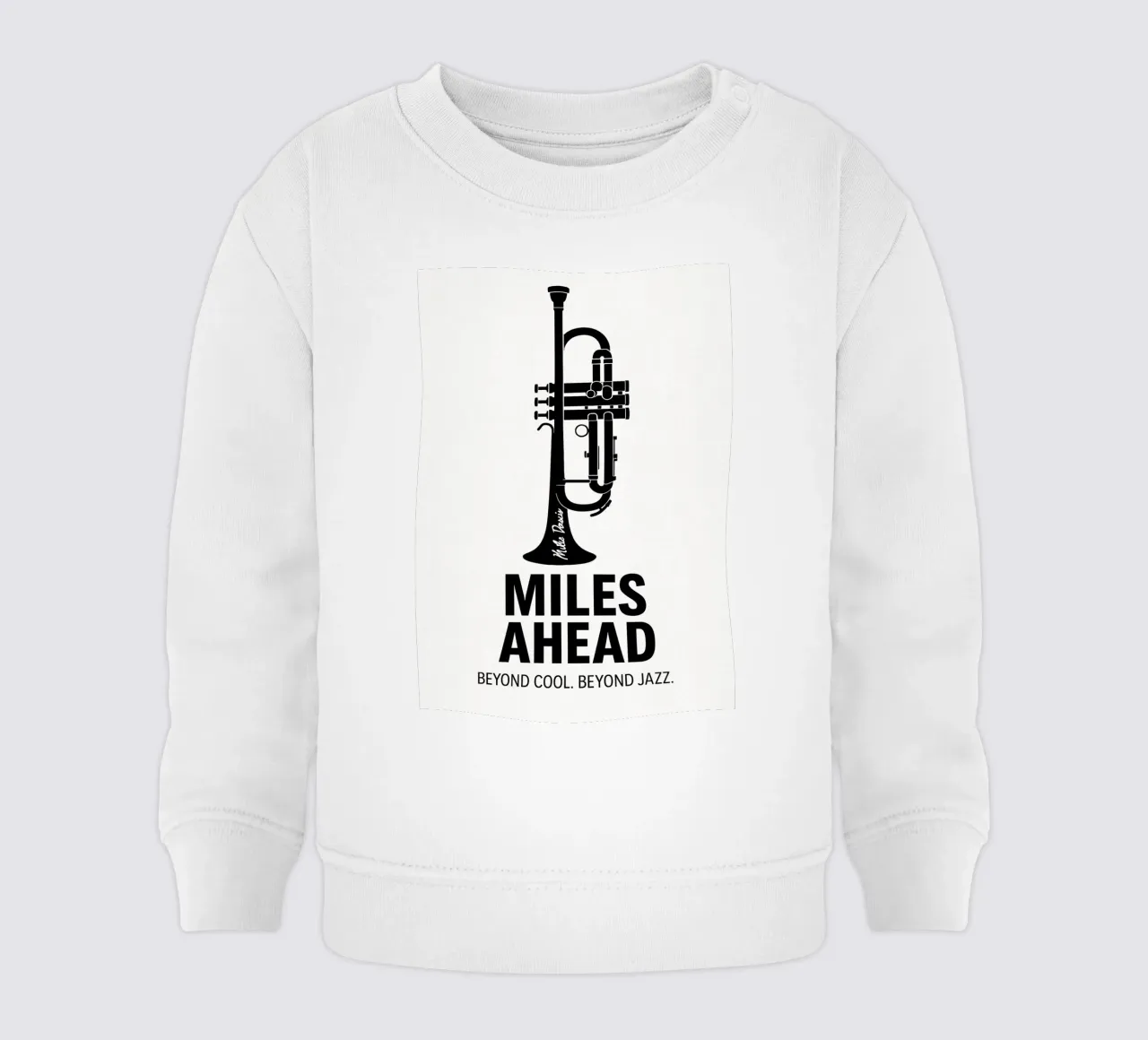 Miles Ahead Print felpa neonato da MoviesArt