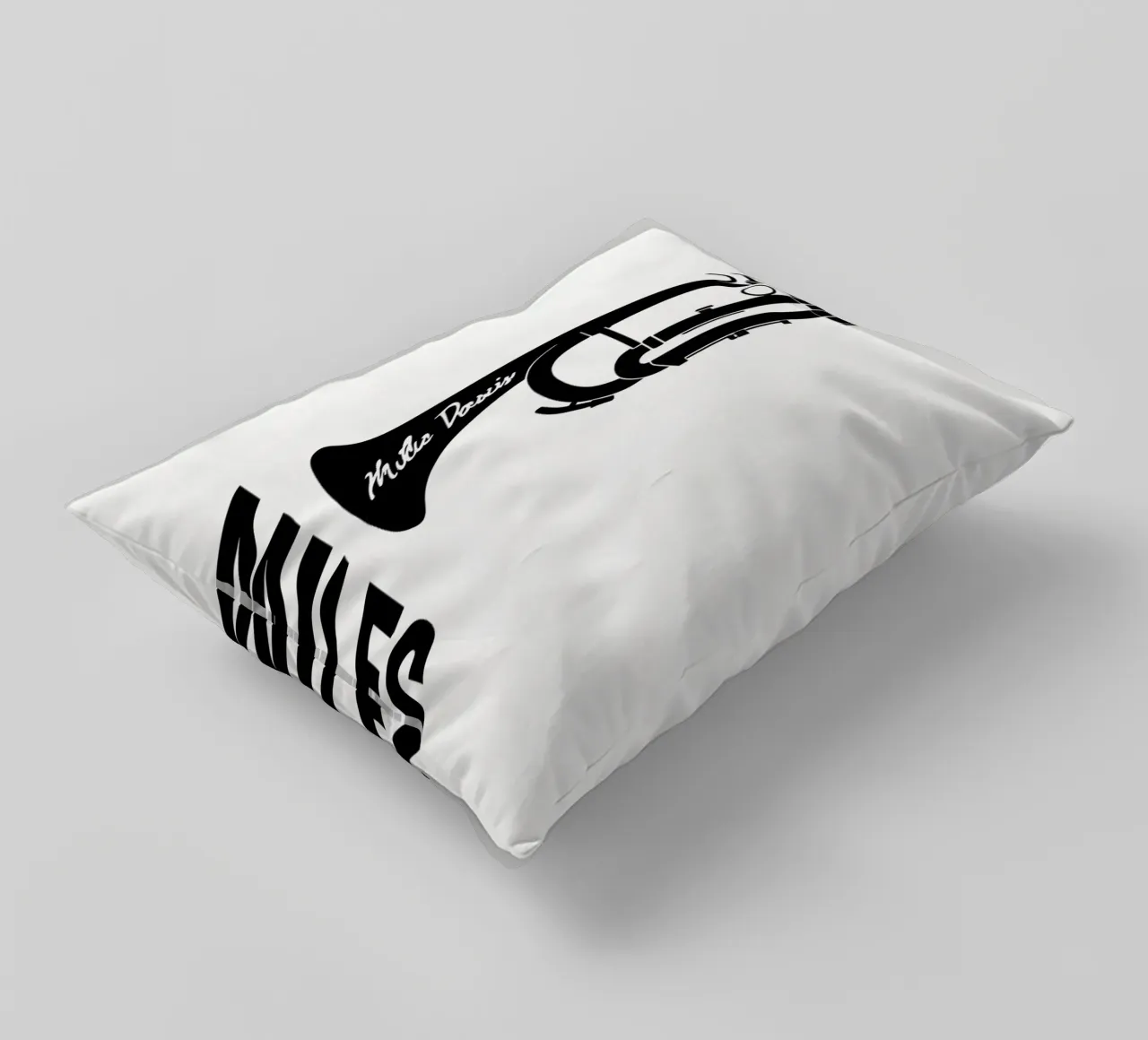 Miles Ahead Print cuscino da MoviesArt